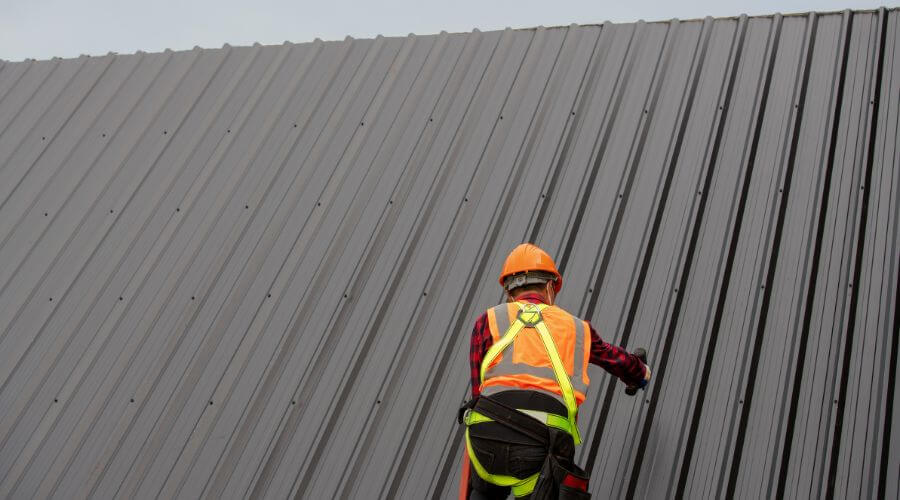 Professional gutter cleaning in Three Rivers, MA